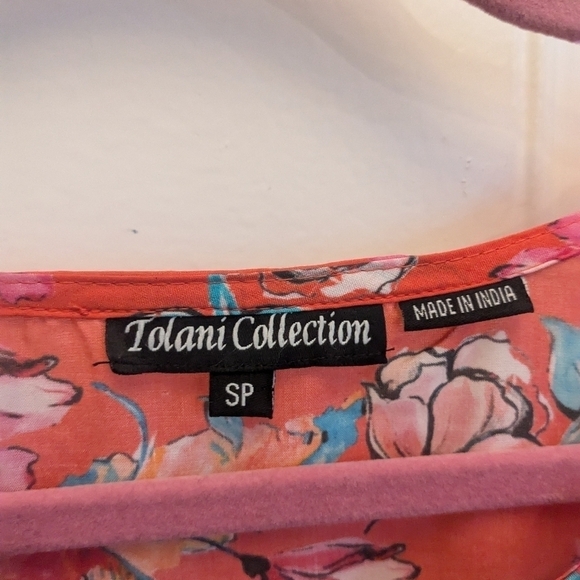 Tolani Collection Printed Woven Caftan Tunic - Picture 3 of 5